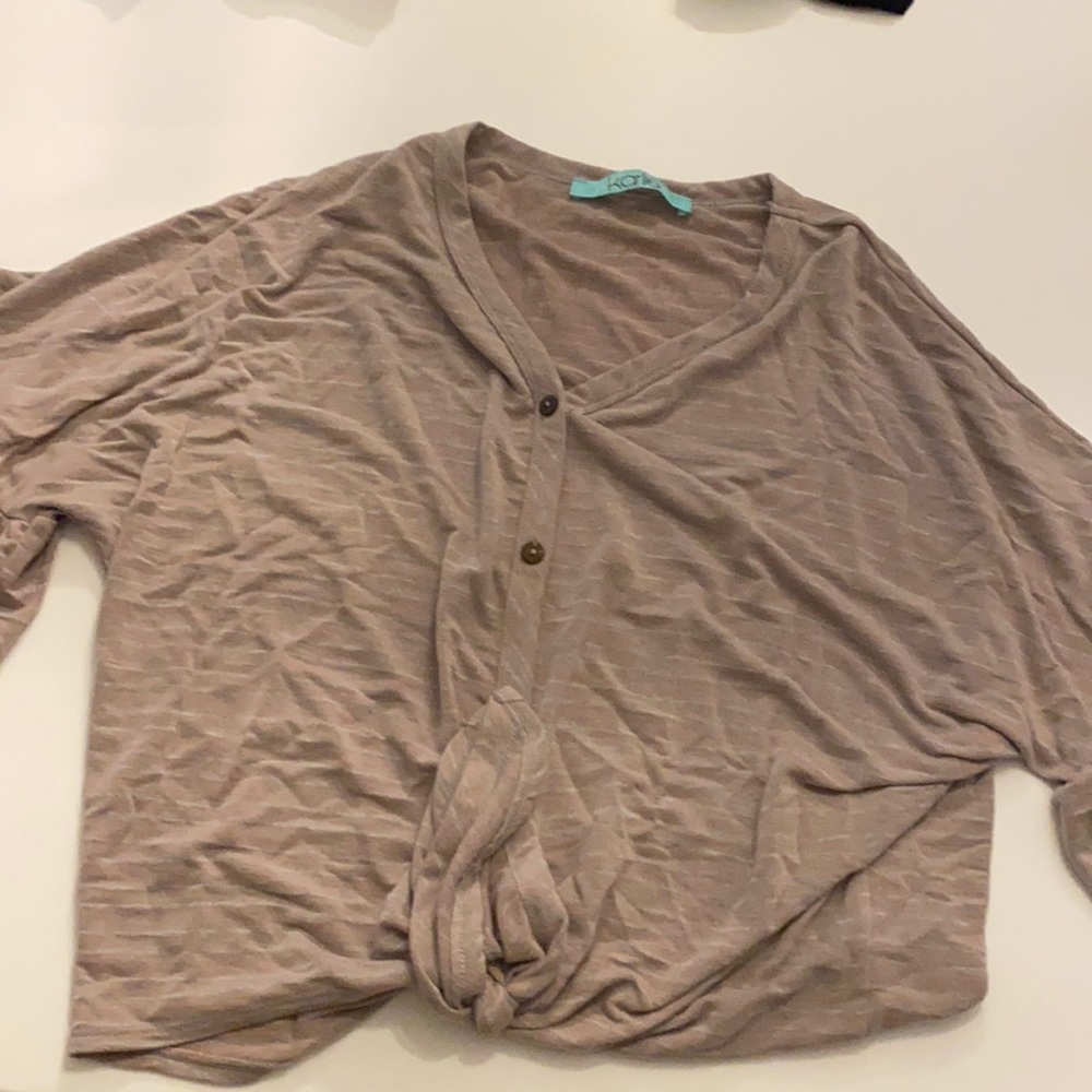 Carlie Tie Top